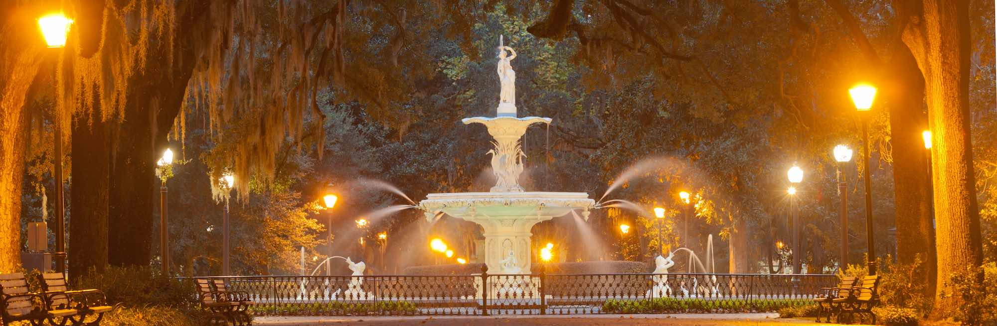 Forsyth Park Fountain, Savannah, GA And Its History