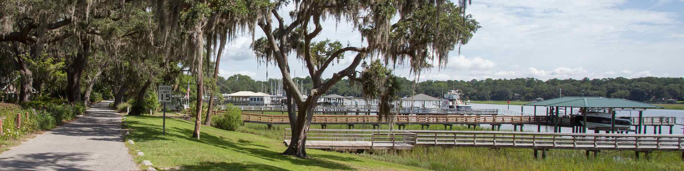 Bluff Drive, Isle of Hope, near Savannah, GA.