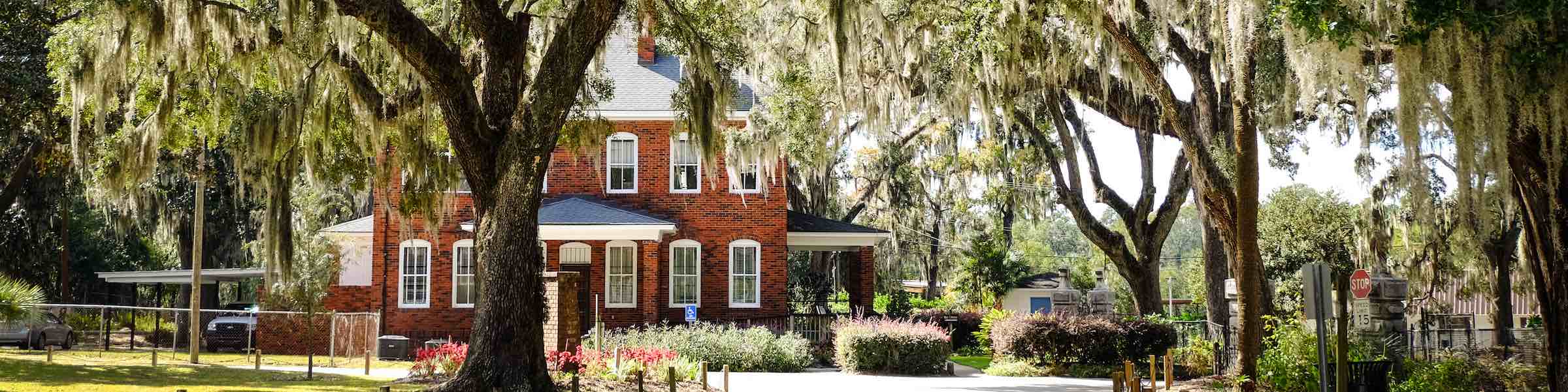 The old keeper's house at the entrance to Bonaventure Cemetery, Savannah, GA.