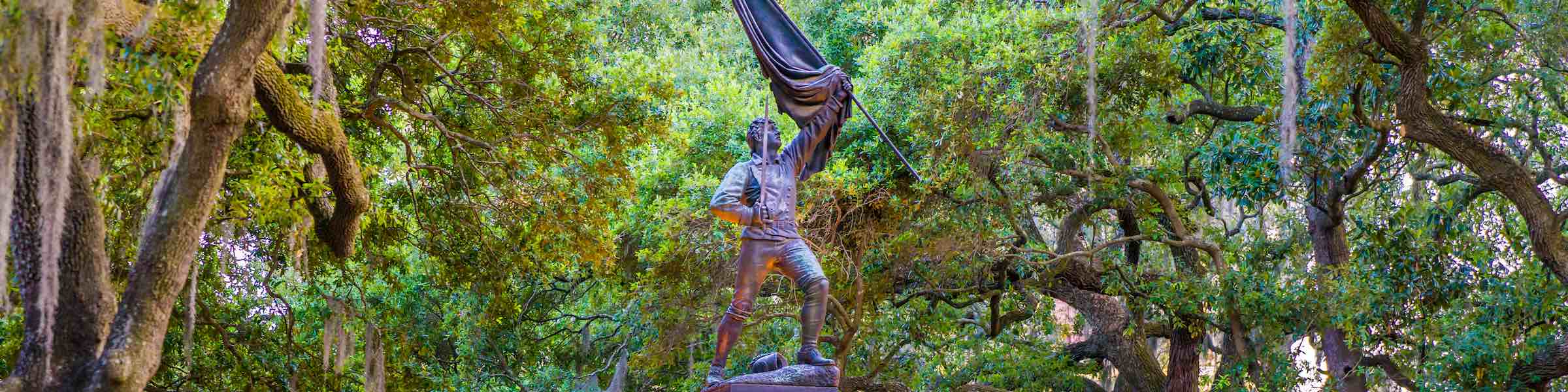 Jasper Monument, in Madison Square, Savannah, GA.