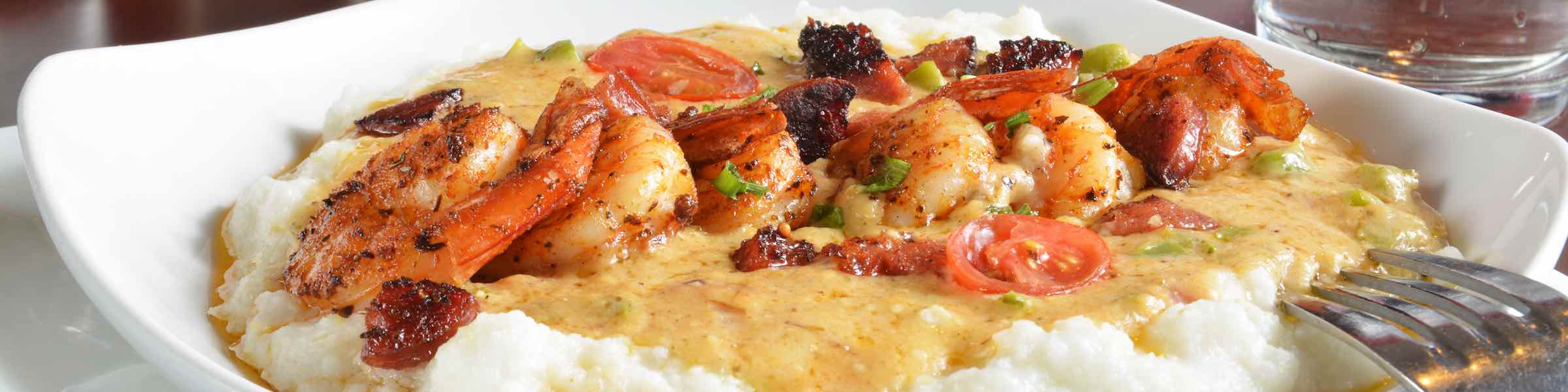 Shrimp and grits.